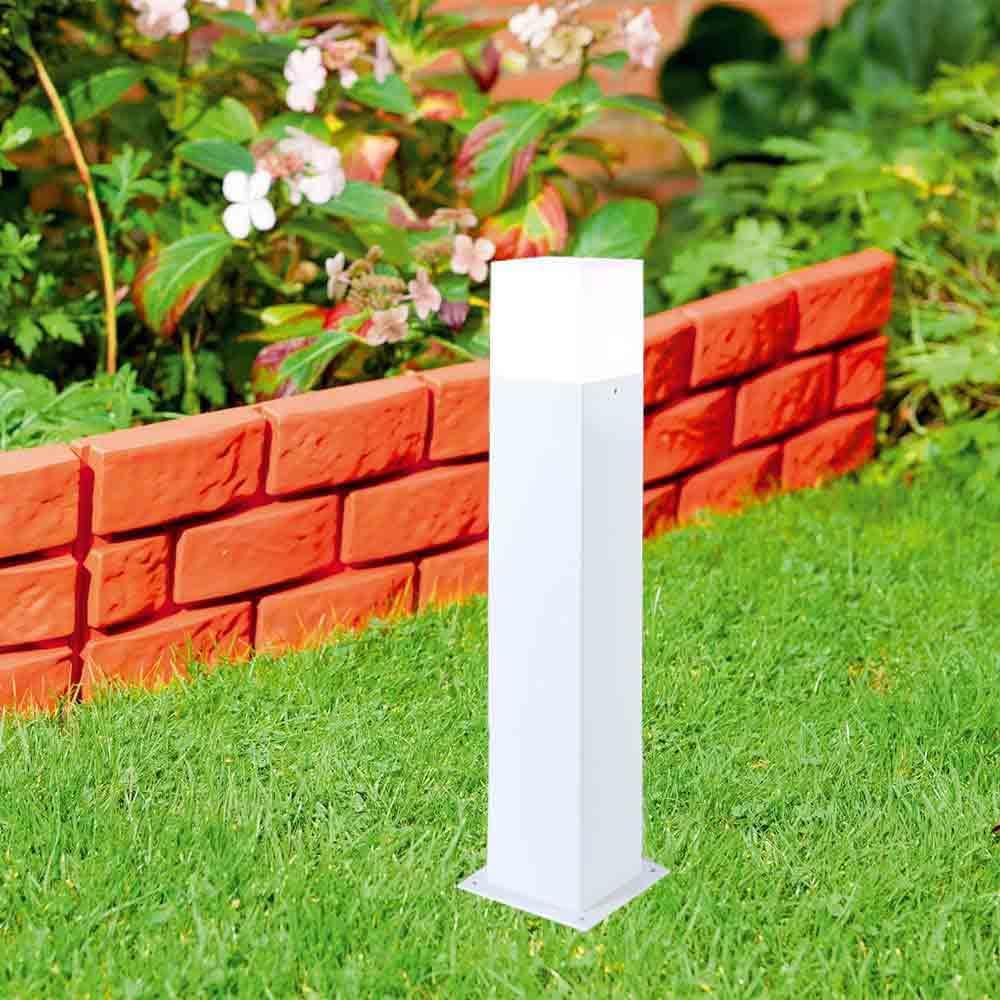 Lampione da Giardino Esterno IP44 con Attacco E27, Palo Luce da Esterno in Alluminio, Colonna Luminosa per Giardino, Vialetto, Terrazza – 440mm-B440