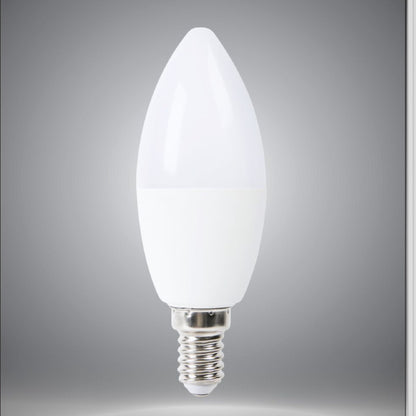 6 Pezzi Lampadina LED E14 Candela 8W, Luce Bianco Caldo/Naturale/Freddo, Alta Luminosità, Risparmio Energetico – C36-08