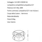 TEKHOME Ceiling Light Industrial Style Metal Lamp Black with 5 Gold Lamp Holder E27 Bedroom Living Room C71-5