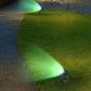 Faretto LED da Esterno 3,5W Luce Verde, IP65, Faretto Orientabile per Giardino e Vialetti, Corpo in Alluminio – ES38-NV
