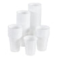 BICCHIERI PLASTICA BIANCHI PER ACQUA MONOUSO  180ml 100pz