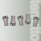Connettori Coassiali TV Tipo F a Vite per Cavo RG6/U, 60 Pezzi Totali (12 Pack da 5), Adatti per Digitale Terrestre e Satellite – D-CG5003C