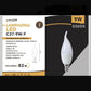 Lampadine LED E14 C37 9W, Set da 6 Pezzi, Luce a Candela, Risparmio Energetico, CRI>80, 230V – Modello C37-9W