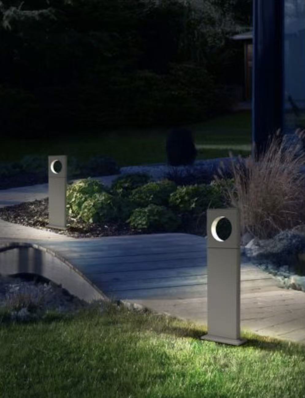Lampada da Giardino LED 12W IP65 in Alluminio, Paletto da Esterno per Vialetti e Cortili, Luce Bianco Caldo/Naturale/Freddo – ES60