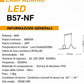 LAMPADARIO LED A SOSPENSIONE 46W WaveLine B57