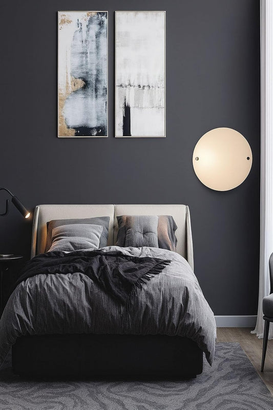 Applique da Muro LED 18W IP65 – Lampada da Parete Rotonda Moderna per Interno ed Esterno, 1800 Lumen, Luce Calda 3000K / Neutra 4000K / Fredda 6500K, Design Minimalista WLG02