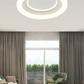 TEKHOME Plafoniera LED Soffitto 40W, Ø500mm Bianco Moderno, 3200LM, 3 Temperature Colore 3000K-6500K, Luce da Soffitto Non Dimmerabile, CRI≥80, IP20, per Soggiorno Camera Ufficio - PN-29-3C