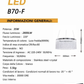 TEKHOME Lampadario a Sospensione Universo con Cristalli, Lampadario LED Soffitto 35W 2800LM, Luce Fredda 8000K, Acciaio Inox Bianco, per Soggiorno Classico B70-F