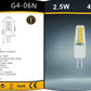 Lampadine LED G4 2.5W 220LM 12V 10 Pezzi G4-06