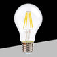 Lampadine LED E27 G45 4W, Confezione da 10 Pezzi, 440LM, Luce Calda 2700K, Lampadine LED in Vetro Trasparente, Illuminazione a 360°, Basso Consumo Energetico, Modello G45A-10C