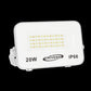 Faro LED Esterno CCT IP66 – 10W/20W/30W/50W/100W/200W – Selettore 3000K-4000K-6500K – Faretto LED da Esterno in Alluminio, Bianco o Grigio FT01