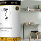 Lampada da Tavolo con Pinza – Attacco E27, Braccio Flessibile 40 cm, Metallo, Luce Direzionabile, Max 60W – Studio, Scrivania, Cameretta D21