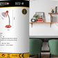 Lampada da Tavolo con Flessibile, Attacco E27, Metallo, Interruttore, Base Stabile – Lampada Scrivania Moderna per Studio, Ufficio, Cameretta D22