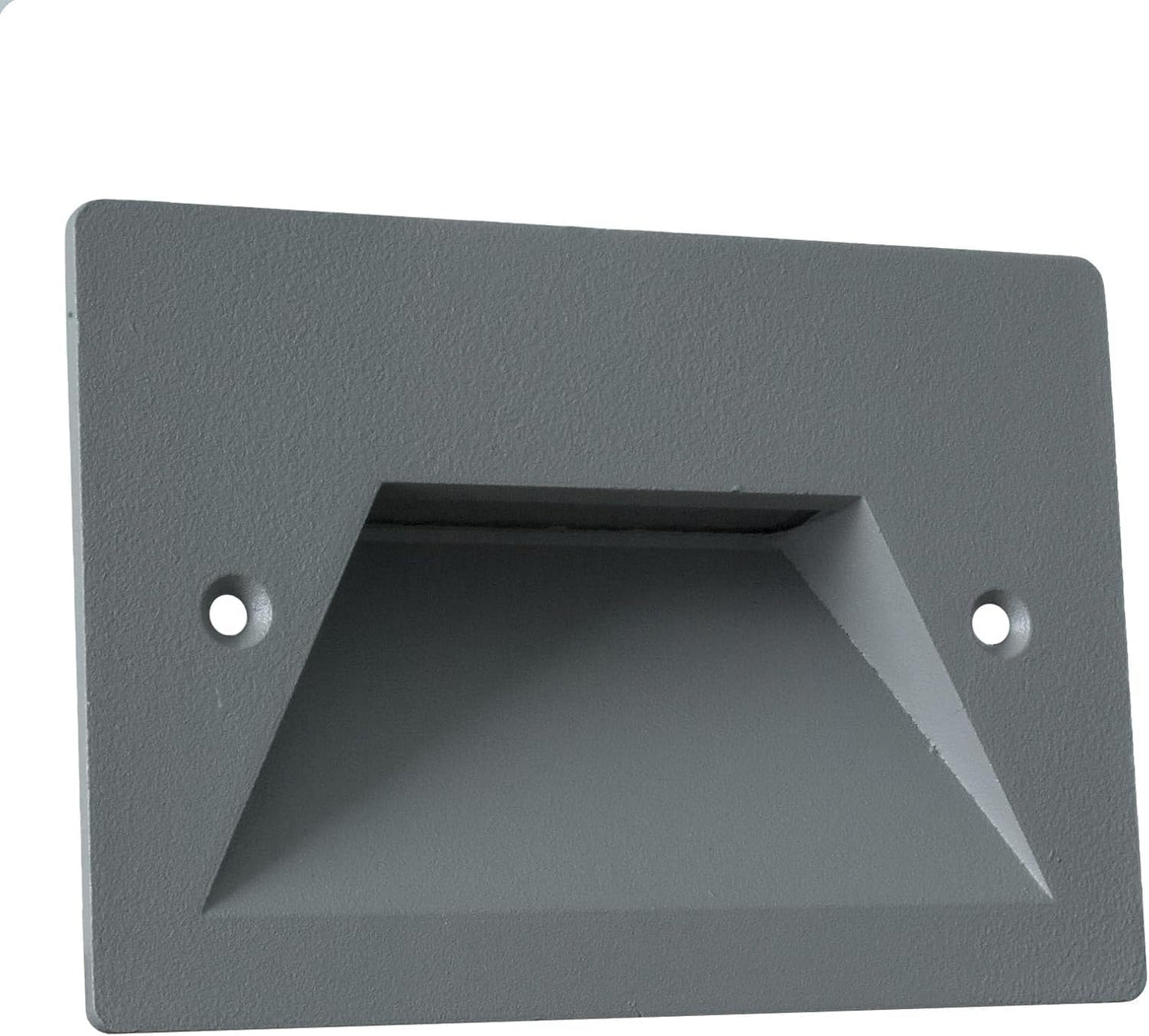 Segnapasso da Incasso LED 3W IP65 CCT-Switch – Lampada da Parete per Scale e Corridoi, Luce Selezionabile 3000K-6500K, Alluminio e Vetro, Impermeabile da Esterno e Interno ES49