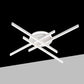 TEKHOME Plafoniera LED Soffitto, 45 watt, 60x60x11 cm, 3 Temperature Colore (3000K, 4000K, 6500K), Alluminio, Installazione Facile, Resistente, Moderna, Camera da Letto PN-21
