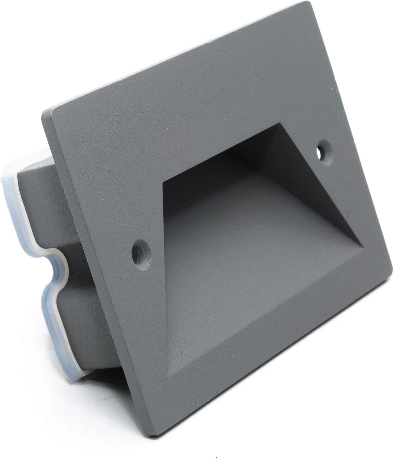 Segnapasso da Incasso LED 3W IP65 CCT-Switch – Lampada da Parete per Scale e Corridoi, Luce Selezionabile 3000K-6500K, Alluminio e Vetro, Impermeabile da Esterno e Interno ES49
