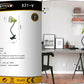 Lampada da Tavolo con Pinza – Attacco E27, Braccio Flessibile 40 cm, Metallo, Luce Direzionabile, Max 60W – Studio, Scrivania, Cameretta D21