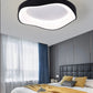 TEKHOME Plafoniera LED Moderna 38W, Dimmerabile, 3 Modalità di Colore 3000K-4000K-6500K, 3040LM,Bianco e Nero, Design Elegante per Camera da Letto e Soggiorno C53