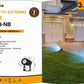 Faretto LED da Esterno 3,5W IP65, Luce Blu, Spot da Terra per Giardino e Facciata, Corpo in Alluminio Nero, Illuminazione Decorativa Outdoor – ES38-NB