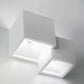 TEKHONE Applique da Parete in Gesso Bianco 2xG9 | Lampada da Muro Moderna Verniciabile | Illuminazione Decorativa per Soggiorno Camera Corridoio – GS-E74