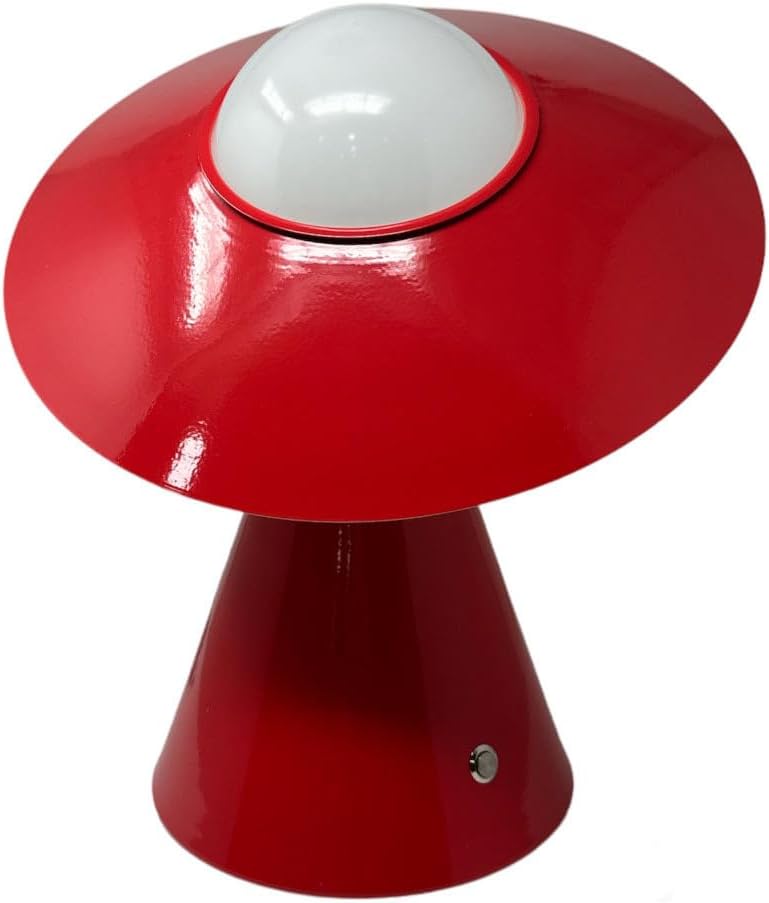 Lampada da Tavolo E27  – Design Moderno con Paralume Inclinato, Lampada da Comodino in Metallo, per Camera da Letto, Soggiorno, Studio   D13