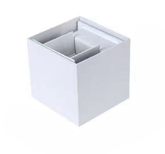 Applique da Esterno LED 12W IP65 – Lampada da Parete Regolabile con Fasci di Luce su e giù, CCT Switch 3000K/4000K/6500K, Alluminio Impermeabile per Facciata e Giardino ES46-3C