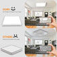 Plafoniera LED Quadrata 45W con Cambio Colore CCT 6500K-4000K-2700K, Moderna per Soggiorno Cucina Camera PQ-450