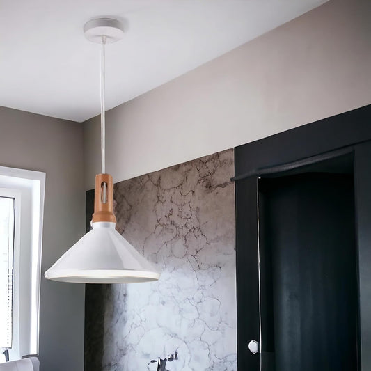 Lampadario da soffitto a sospensione con attacco E27 (lampadina non inclusa) moderno industriale A92