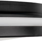 Plafoniera LED IP65 29W CCT 3000K-4000K-6500K Ø235mm, Lampada da Soffitto per Interno/Esterno, Ultra Luminosa 3940LM, Colore Nero/Bianco, ESS-02