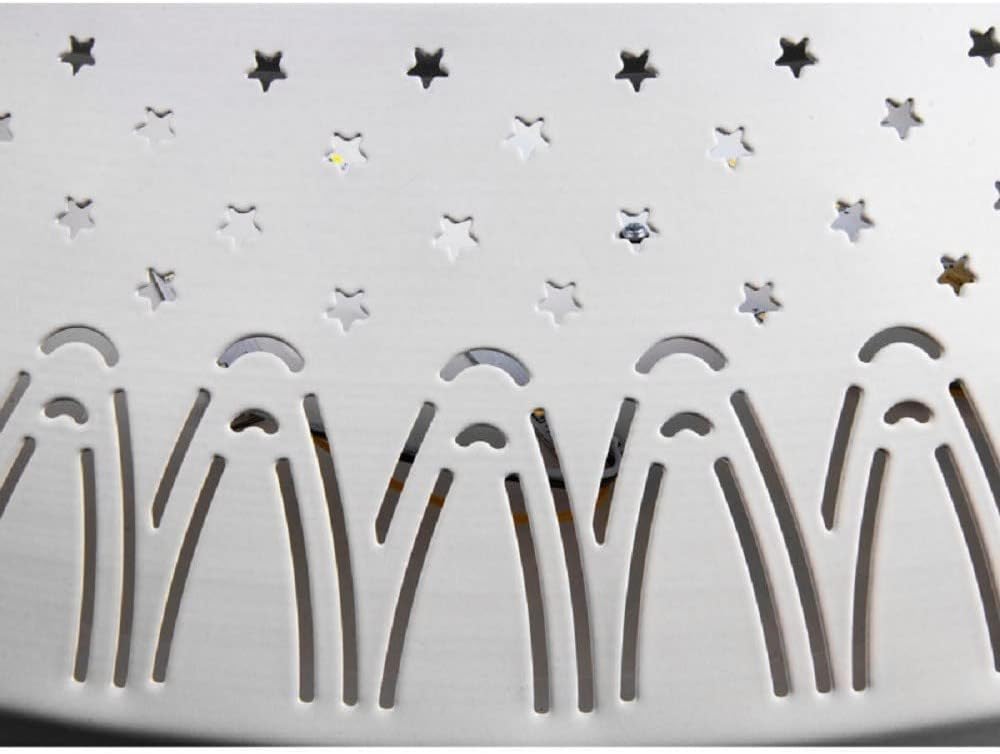 Lampadario LED con Cristalli Dimmerabile con Telecomando 3000K-4000K-6500K, Plafoniera Moderna per Camera da Letto Soggiorno – 3 Misure Disponibili (S/M/G) C30