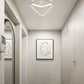 TEKHOME Lampadario led moderno 25 watt forma rombo plafoniera lampada da soffitto luce 3000K/4000K/ 6500K 2000Lm PN-03