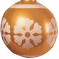 Palla Natalizia Gonfiabile 60 cm Oro – Decorazione Natalizia da Interno ed Esterno, Pallone Decorativo di Natale per Casa, Vetrina o Giardino 513015