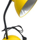 Lampada da Tavolo con Flessibile, Attacco E27, Metallo, Interruttore, Base Stabile – Lampada Scrivania Moderna per Studio, Ufficio, Cameretta D22