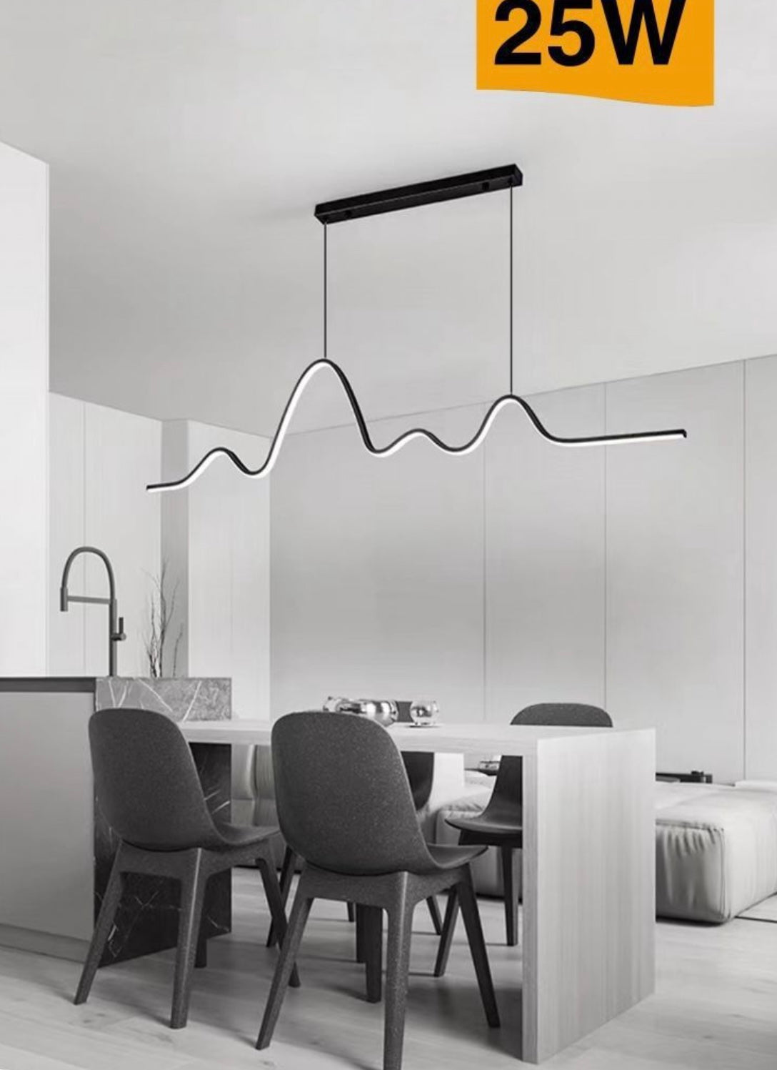 Lampadario LED Battito 25w B73