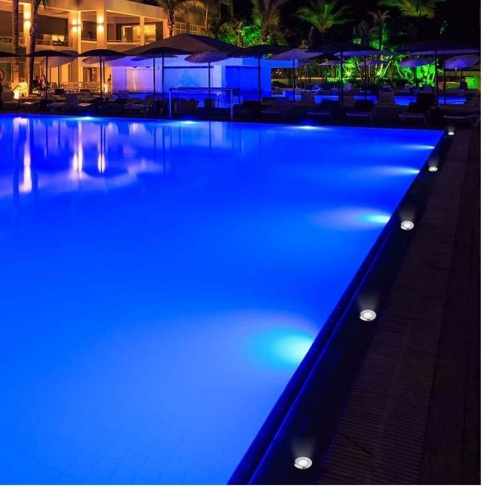 Faretti da Incasso da Esterno IP67 LED 0.5W, Luci Segnapasso per Giardino/Scala/Sentiero, Corpo in Acciaio Inox, Ø26mm – 3000K/4000K -210