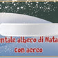 Puntale Albero di Natale con Aereo, Decorazione Natalizia con Movimento, Luce e Musica, Babbo Natale con Aeroplano, Decorazione Topper per Albero 245317