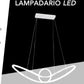 Lampadario LED Moderno FIOCCO 38W A07