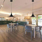 Lampadario A Sospensione Stile Contemporaneo in Metallo Decorativo Luce E27 B98