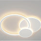 TEKHOME Lampada da Soffitto LED Rotonda 37W, 2960LM, 3 Temperature di Colore Selezionabili, CRI≥80, IP20, Moderna, per Camera, Cucina, Corridoio, Bianco C32-3C