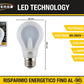 Lampadine LED E27 9W, Confezione da 5 Pezzi, 800LM, 3000K/4000K/6500K,Lampadine a Basso Consumo 85-265V, Non Dimmerabili, Modello A80-08