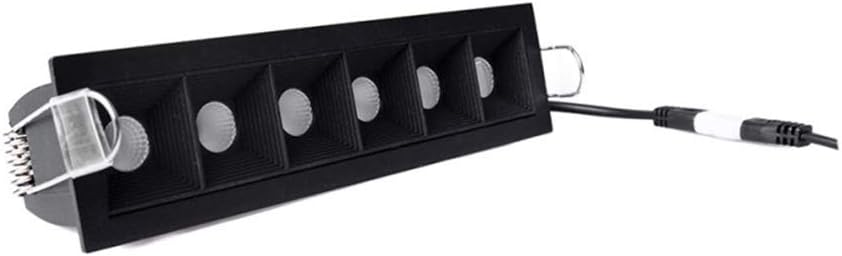 Faretto Magnetico LED da Incasso 12W, 1000LM, CRI≥90, Angolo 34°, Binario Magnetico, 3000K / 4000K / 6500K, Corpo in Alluminio, IP20, Non Dimmerabile,Modelli F12W