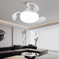 Ventilatore da Soffitto con Luce LED 22W E27 – Plafoniera con Ventola Silenziosa, 3 Colori di Luce 3000K/4000K/6500K, Telecomando, Memoria, per Camera da Letto e Soggiorno MNL012
