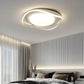 Plafoniera LED 48W Moderna Ø50 cm con Telecomando, 3 Colori CCT 3000K/4000K/6500K, 2880LM, Lampada da Soffitto per Soggiorno Camera Cucina, Design Elegante Bianco C64