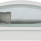 Applique lampada da muro parete in alluminio e vetro per esterno casa locali terrazza IP65 con attacco per lampadine E27 [lampadina esclusa] ES29