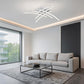 Plafoniera LED Moderna 38W Dimmerabile, Luce CCT 3000K-4000K-6500K, Lampada da Soffitto per Soggiorno Camera Cucina, Metallo Alluminio – PN-36B3C