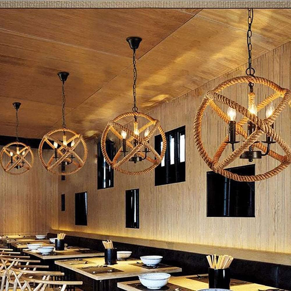 Lampada da soffitto a spago Industriale retrò Americano Ristorante Cafe Bar Lampada a Sospensione Negozio di Abbigliamento Bar Snack Milk Tea Shop Lampada da soffitto sospesa Interesting  B55-3