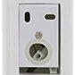 Applique da Parete in Gesso Verniciabile Doppio Fascio di Luce, 2x GU10, Bianco, Design Moderno per Interni – GS-E50