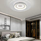 TEKHOME Plafoniera Lampadario da soffitto a led con Luci cerchio tonda Design Stile Moderno Lampada per Camera Cucina Salotto Locali Commerciali C40