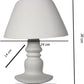 Applique da Parete in Gesso Bianca E14, Lampada da Muro Verniciabile Stile Classico per Interni, IP20 – GS-E84