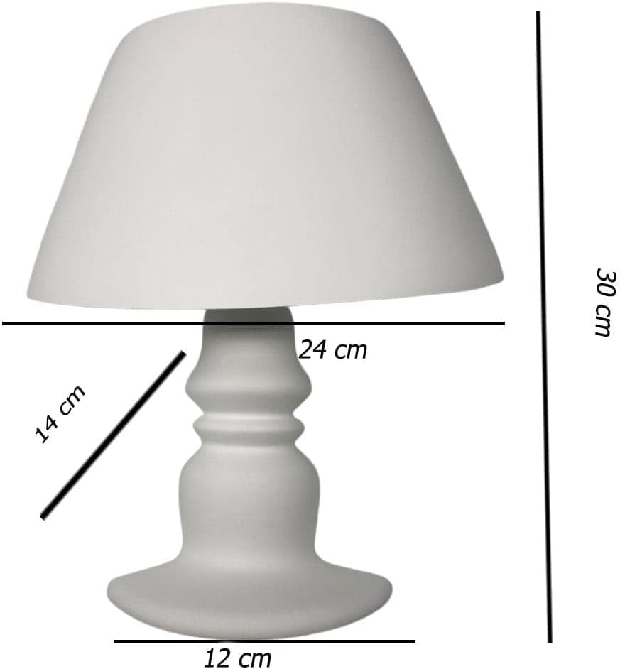 Applique da Parete in Gesso Bianca E14, Lampada da Muro Verniciabile Stile Classico per Interni, IP20 – GS-E84